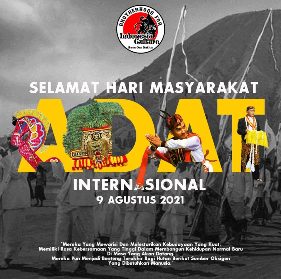 Selamat Hari Masyarakat Adat Internasional: Mari Lestarikan Warisan Budaya dan Alam Nusantara